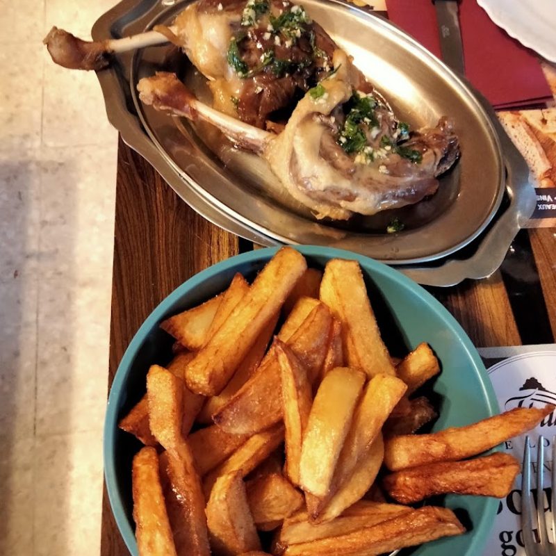 photo du plat restaurant L'étape dans le Gers à Miradoux