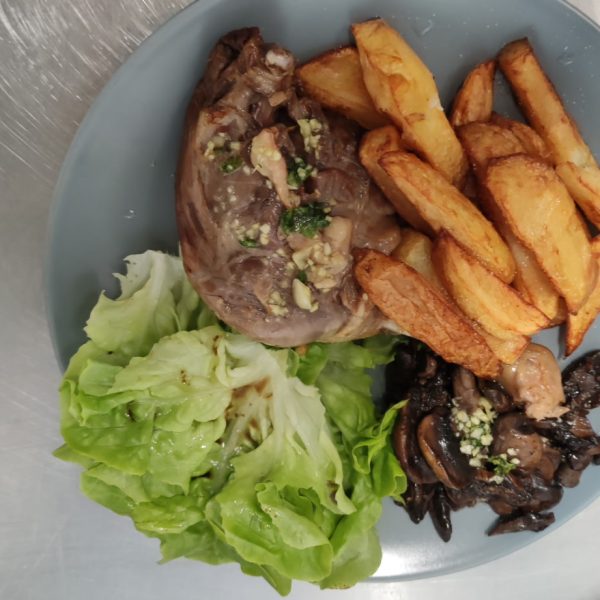 plat l'étape 3